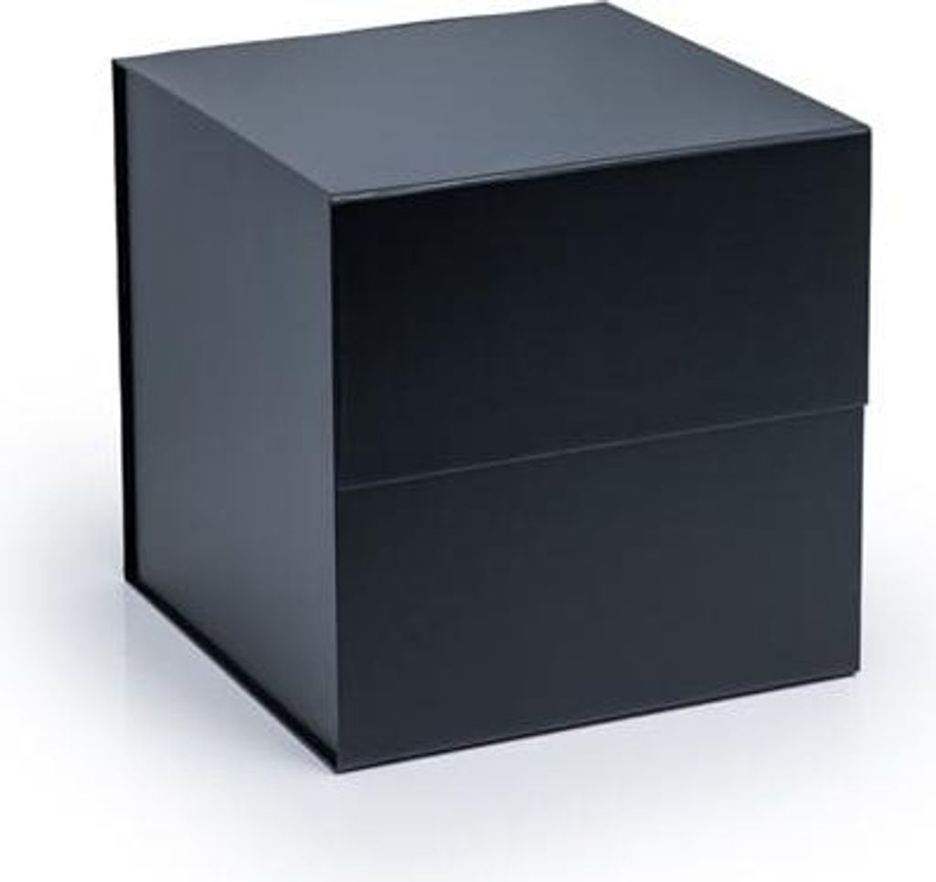 Coffret cadeau magnétique noir 280 x 280 x 280 mm Image du produit 