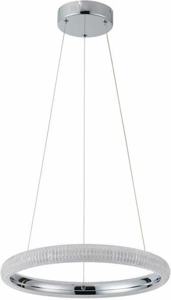 Suspension LED Vigo Reality Chromée 18W Blanc Neutre 120cm IP20