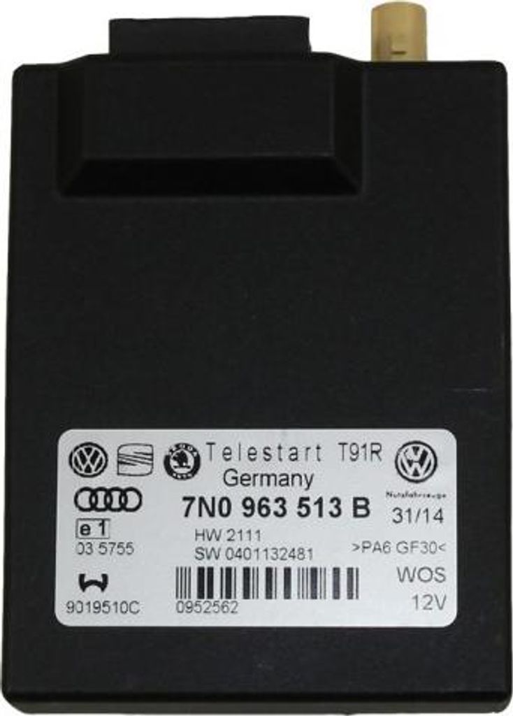 VW Webasto parkovacie kúrenie Telestart prijímač T91R Obrázok produktu 