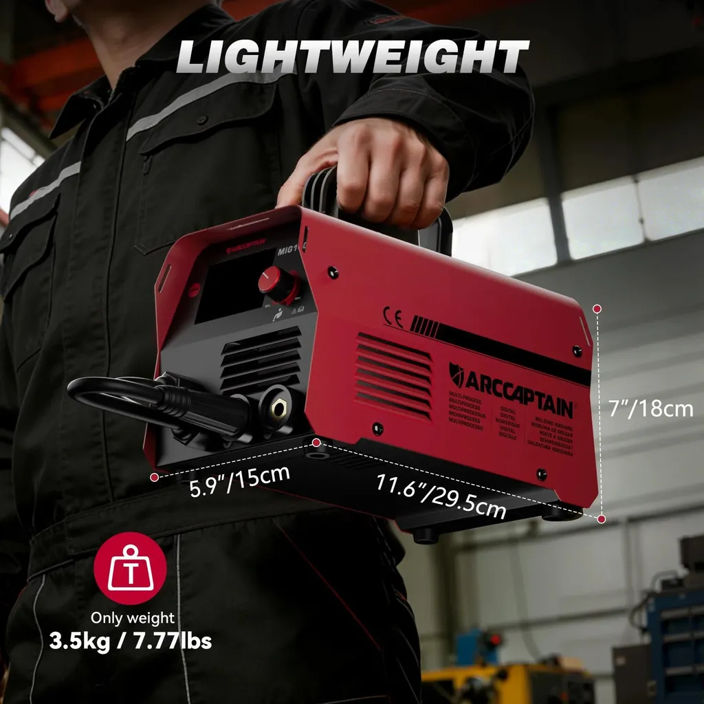 Poste à souder semi-automatique multiprocédé 140 A compact et robuste - 7