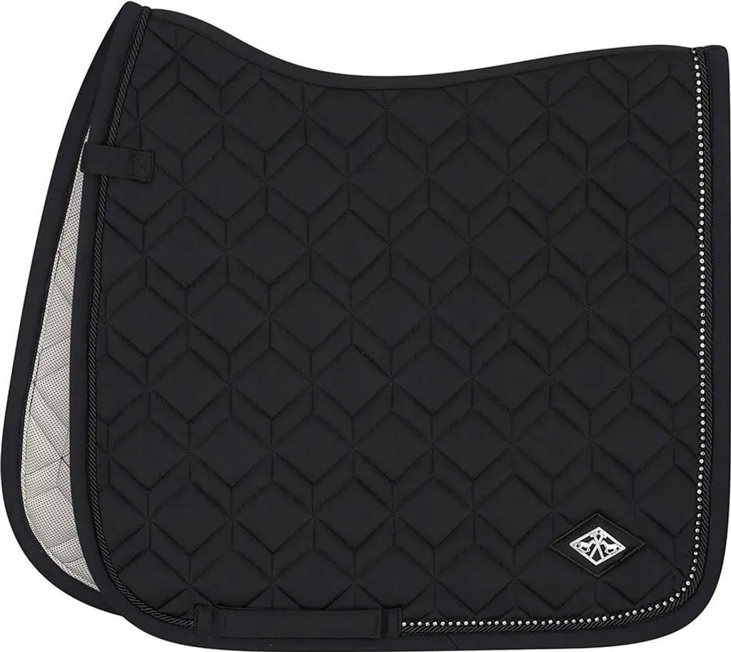 Tapis Dressage pour Cheval Sang Chaud HV Polo HVPClassic DR Noir Pro