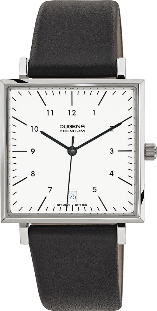 Dugena 7000142 Herren-Armbanduhr, Edelstahl-Gehäuse, Produktbild 