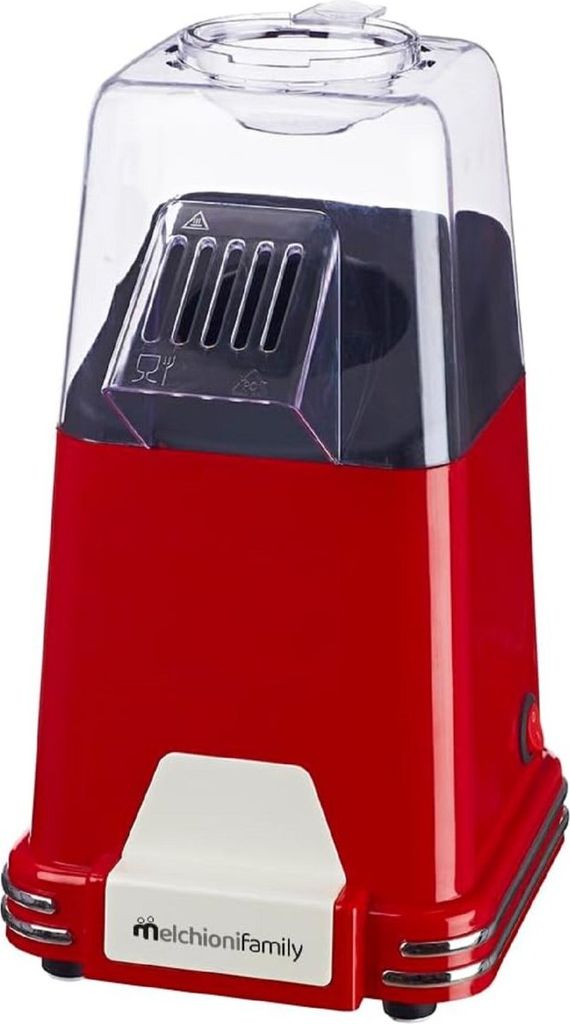 Melchioni MRS POPPY Popcornmaschine Rot 0,057L 1100W Küchengeräte
