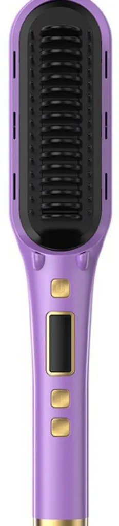 Brosse lissante de voyage compacte 31cm violette pour un look parfait