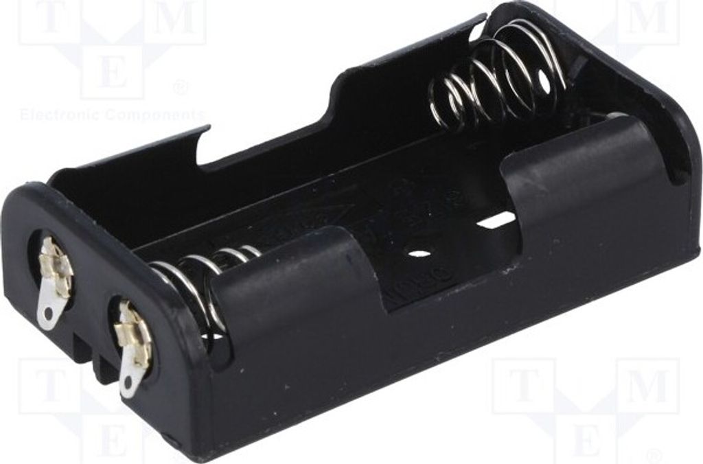 2x Behälter Ausg: Lötplättchen Größe: AA,R6 Anz.Bat: 2 BH-321-1D Batterien - Behä