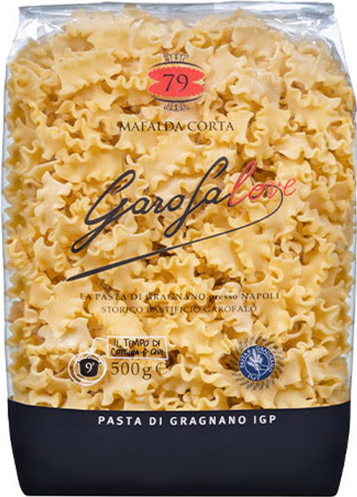 16x Garofalo Pasta di Gragnano IGP Mafalda Corta 79 500g