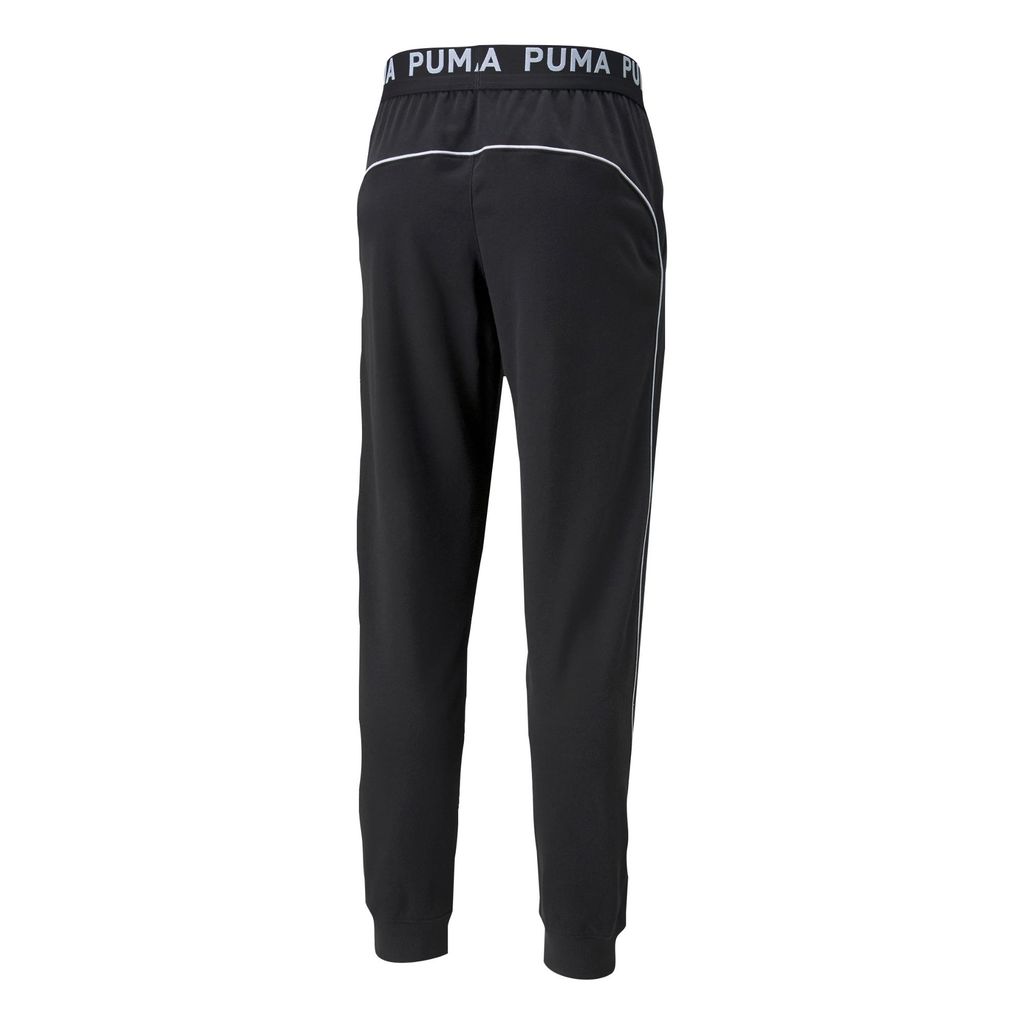 Puma Knitted Training Jogginghose Herren schwarz weiß Gr M