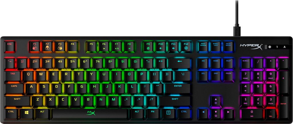 Alloy Origins  klawiatura mechaniczna do gier  HX Red (ukad Zdjęcie produktu 
