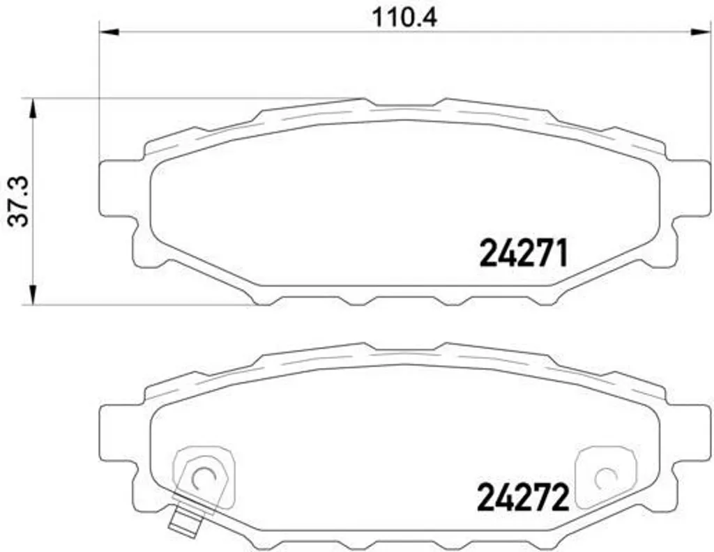 Plaquettes de frein Brembo contre les sifflements de la GT 86 ZN6