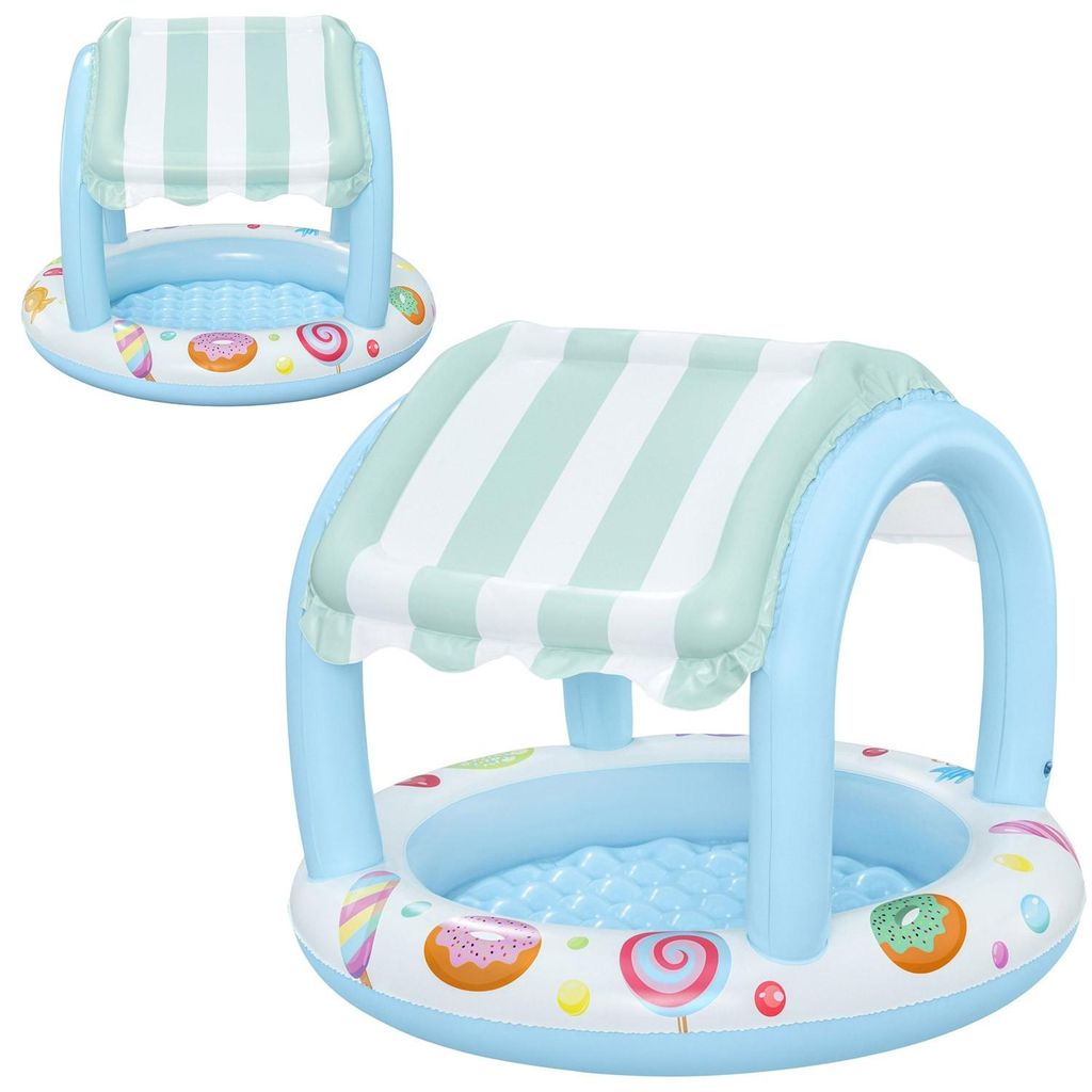 Piscina per bambini con tettuccio 104 x 84 cm Bestway 52638 Immagine del prodotto 