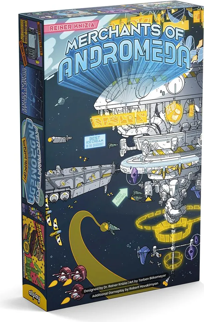 Merchants of Andromeda Kartenspiel - Édition Anglaise de Collection Rare