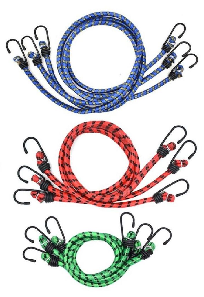 Gepäckgurte XL 9 tlg Spanngummi Set elastisch Produktbild 