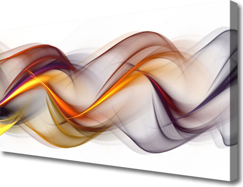 Tulup Leinwand-Bilder 100x50 Wandbild Canvas Kunstdruck Abstrakt Kunst