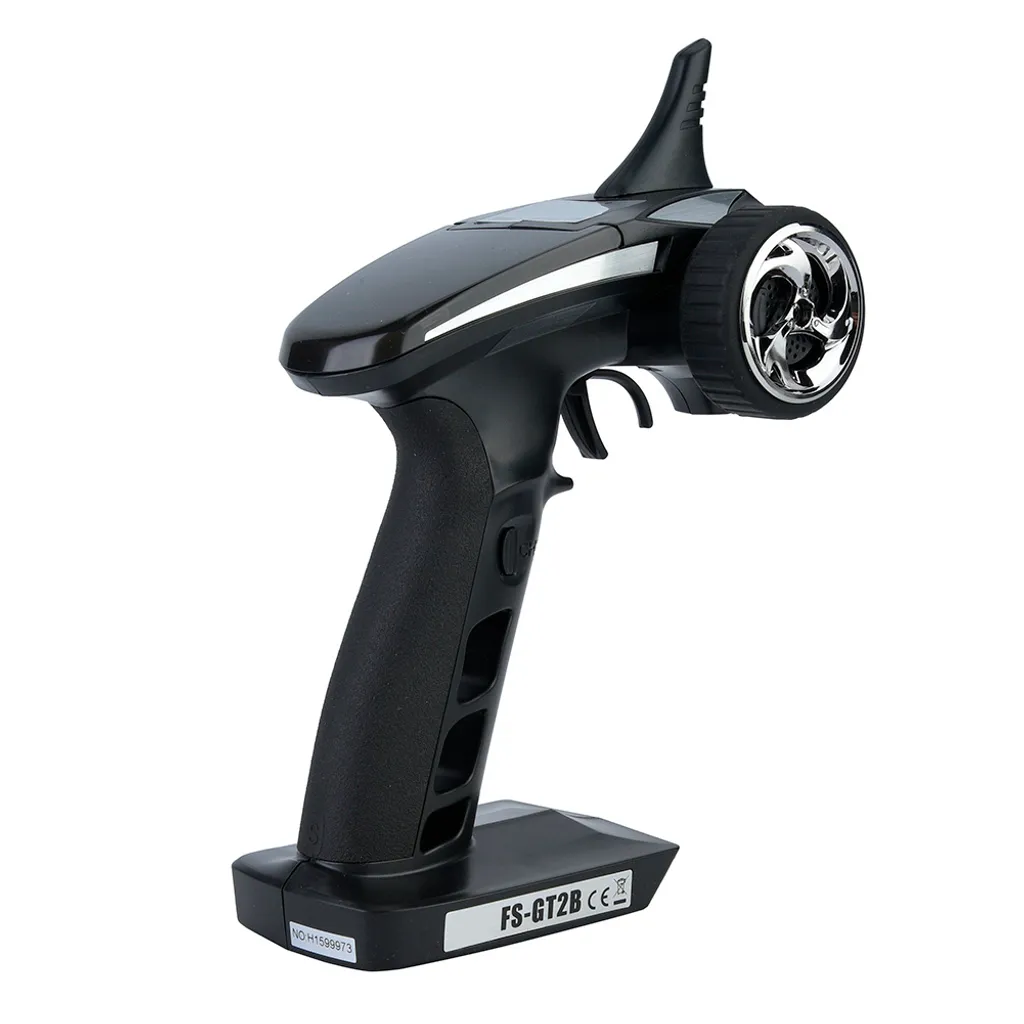 Flysky FS-GT2B Émetteur Radio RC 3 Voies avec Récepteur pour Voiture