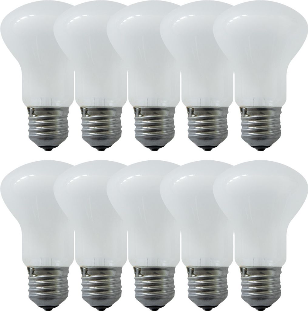 10 x Glühbirne 100W E27 MATT Glühlampe 100 Watt Krypton Produktbild 