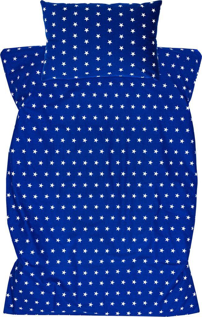 Amilian Kinderbettwäsche 2-teilig – 100×135 & 40×60 cm – 100 % Baumwolle, Hotelverschluss – für Babybett, Kleinkinderbett & Gitterbett