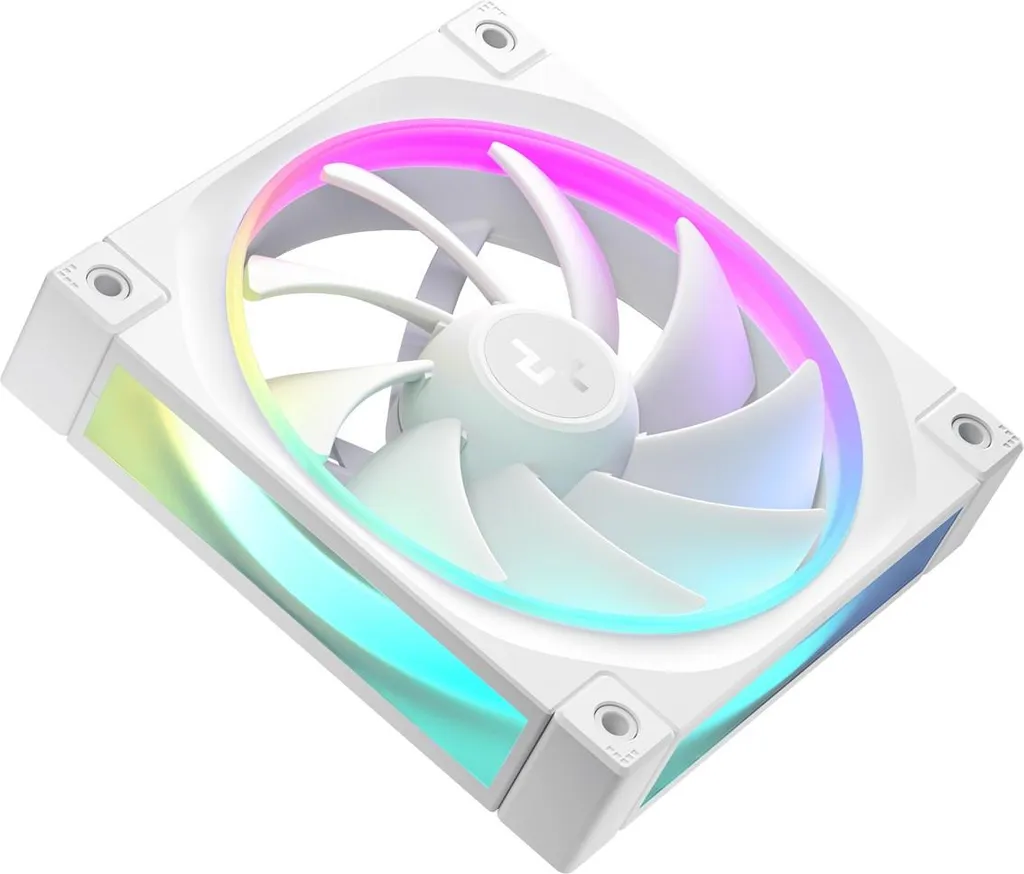 Refroidissement PC optimal : Pack 3 ventilateurs DeepCool FL12 WH 120mm blanc