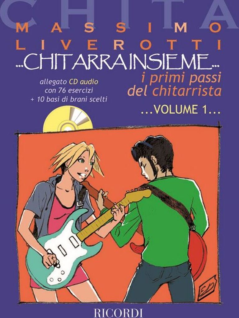 M. Liverotti Chitarra Insieme - Vol. 1 Method and study for Guitar