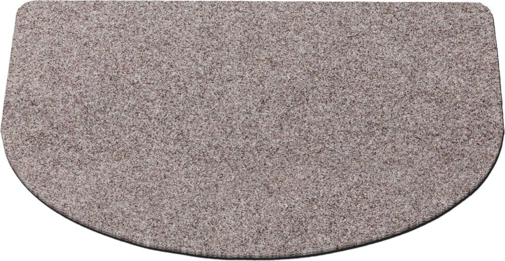 Fußmatte Türvorleger Schmurzfangmatte POET 45x75cm Kräusel Hellbraun Robust Wasserabweisend