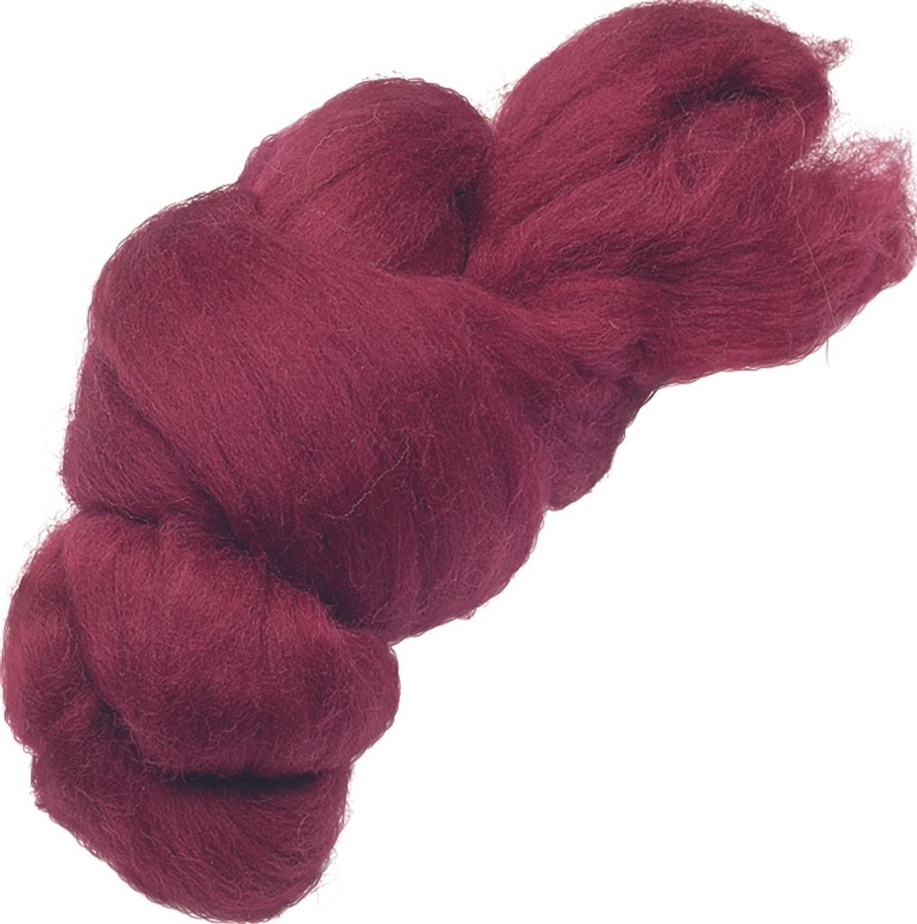 Märchenwolle dunkelrot VE=3x50g