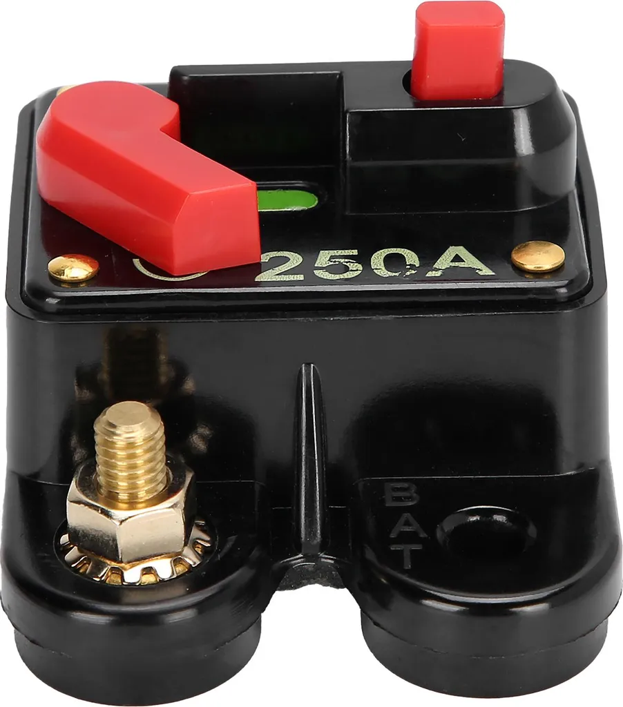 Interruttore Automatico Marino 250A Impermeabile - Reset Manuale DC - 4