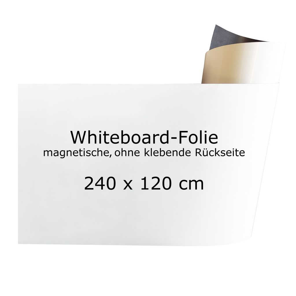 ESENG Premium magnetische Whiteboard-Folie, 240x120 cm