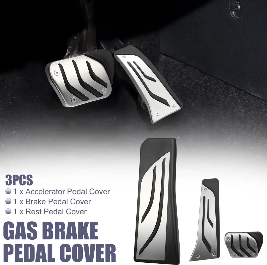 Couvre-Pédale en Aluminium BMW Série 1 2 3 4 - Set de Pédalier Sportif