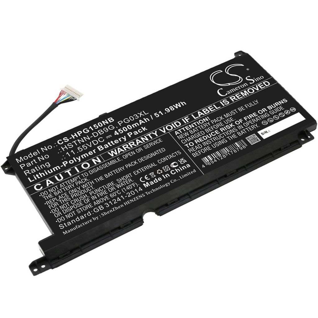 Akku für HP Pavilion Gaming 15 / 16, Spectre X360 15, 4500 mAh, Li-Pol