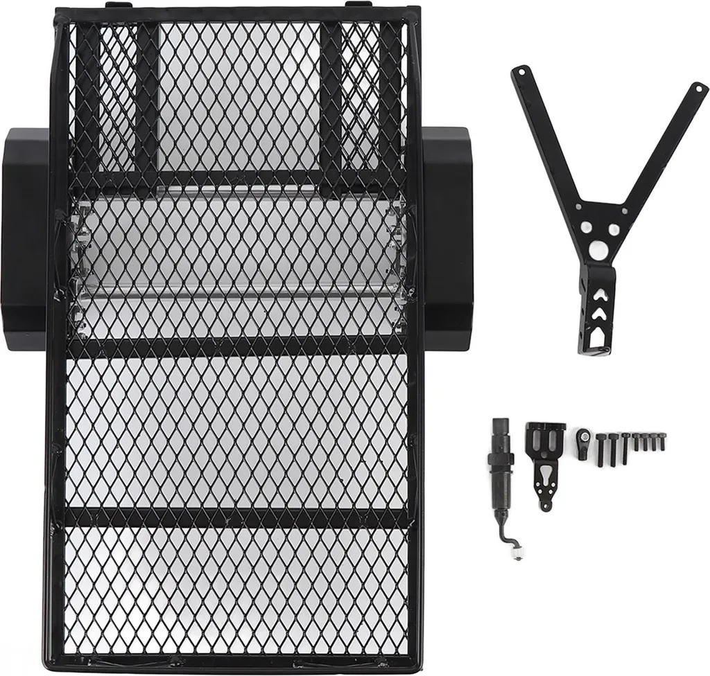 Remorque RC Kit double essieu en métal pour Crawler tout-terrain 1/10