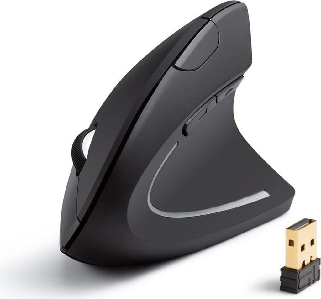 Anker Vertical Ergonomic Maus A7852011 RF Wireless 1600 DPI Schwarz