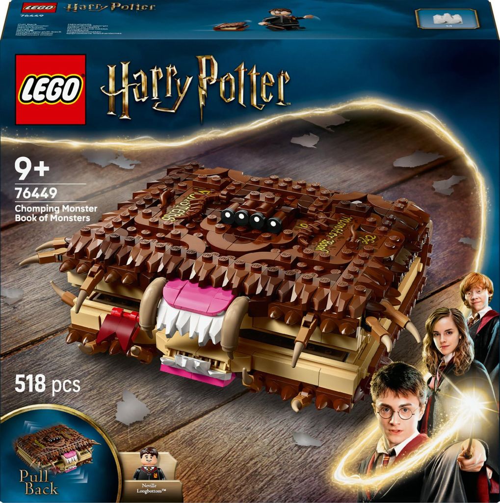 LEGO Harry Potter Monsterbuch der Beißmonster 76449 518 Produktbild 