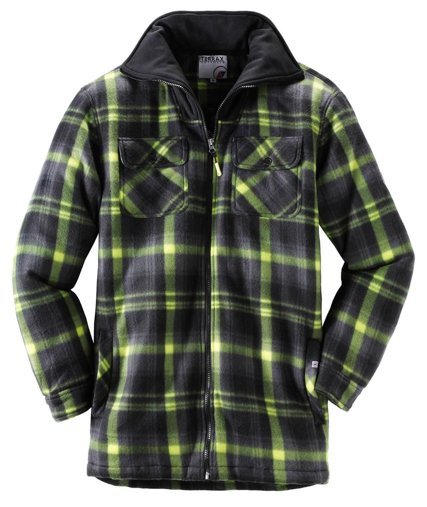 Terrax Workwear Herren Thermohemd mit Reißverschluss - Produktbild 
