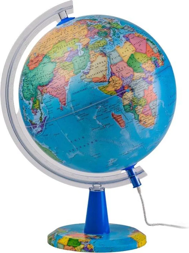 Globe terrestre éducatif de 30cm pour école et bureau scolaire