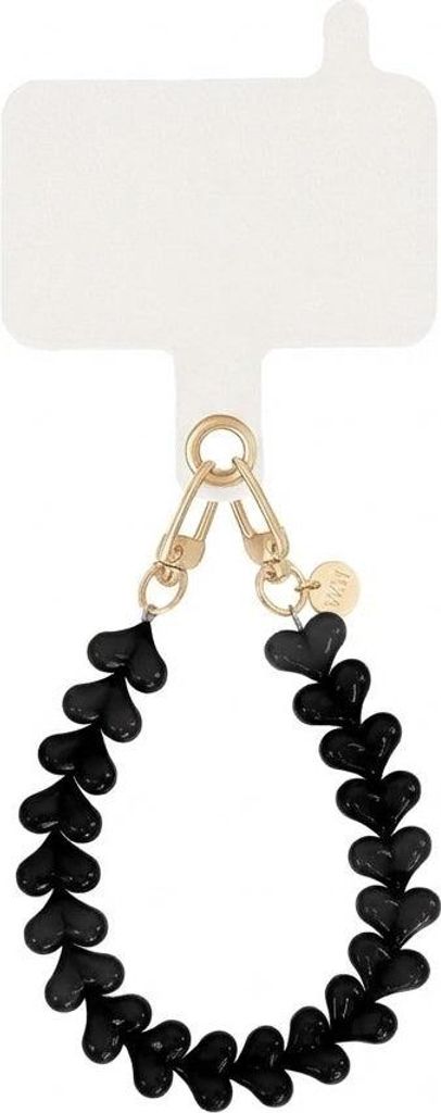 Easy Cord Funky Hearts (Black)