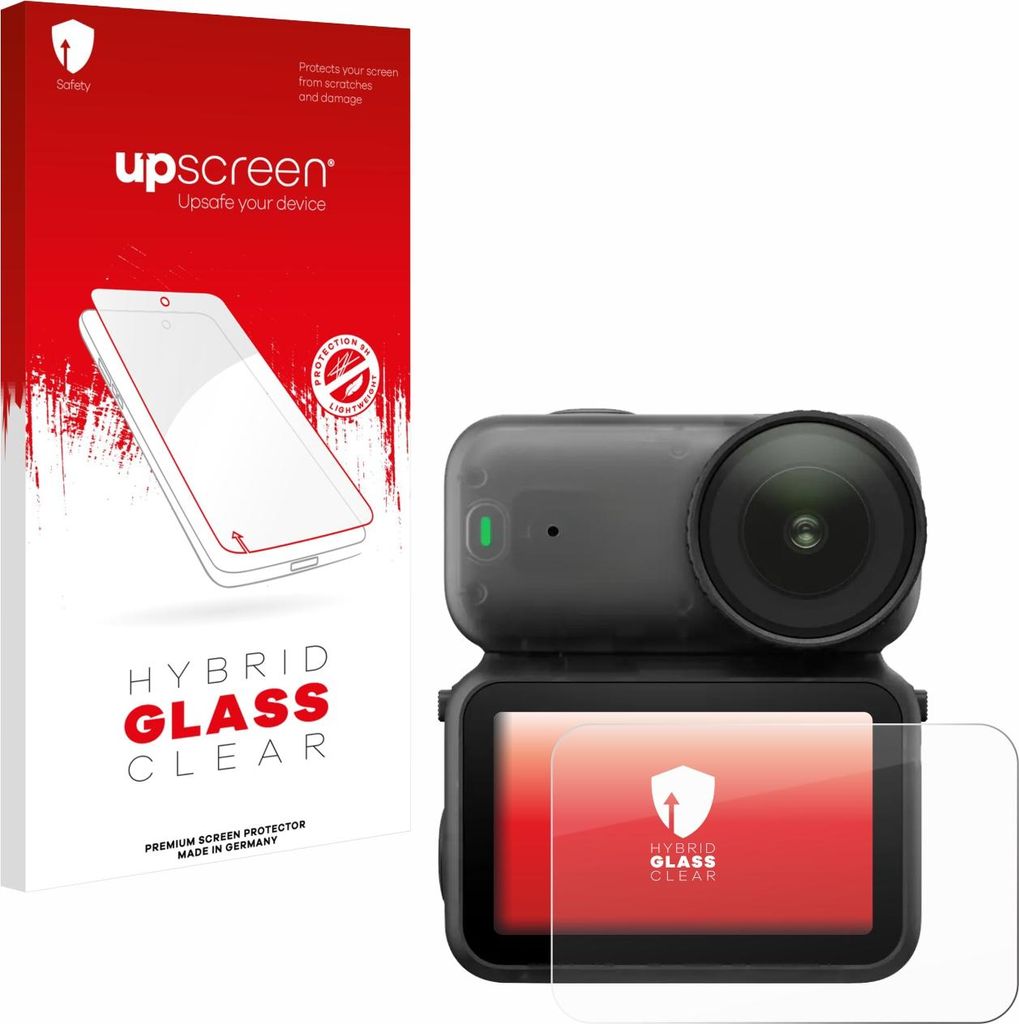 upscreen Schutzglas für DJI Osmo Nano Schutzfolie Panzer Folie Glas Display Schutz klar