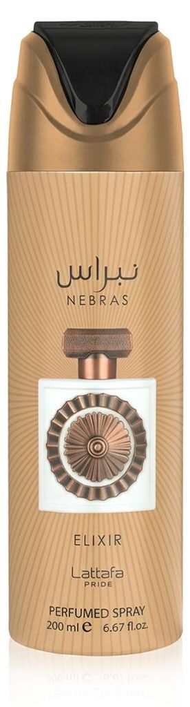 Lattafa Nebras Elixir DEO, en spray, 200 ml, unisex Imagen del producto 