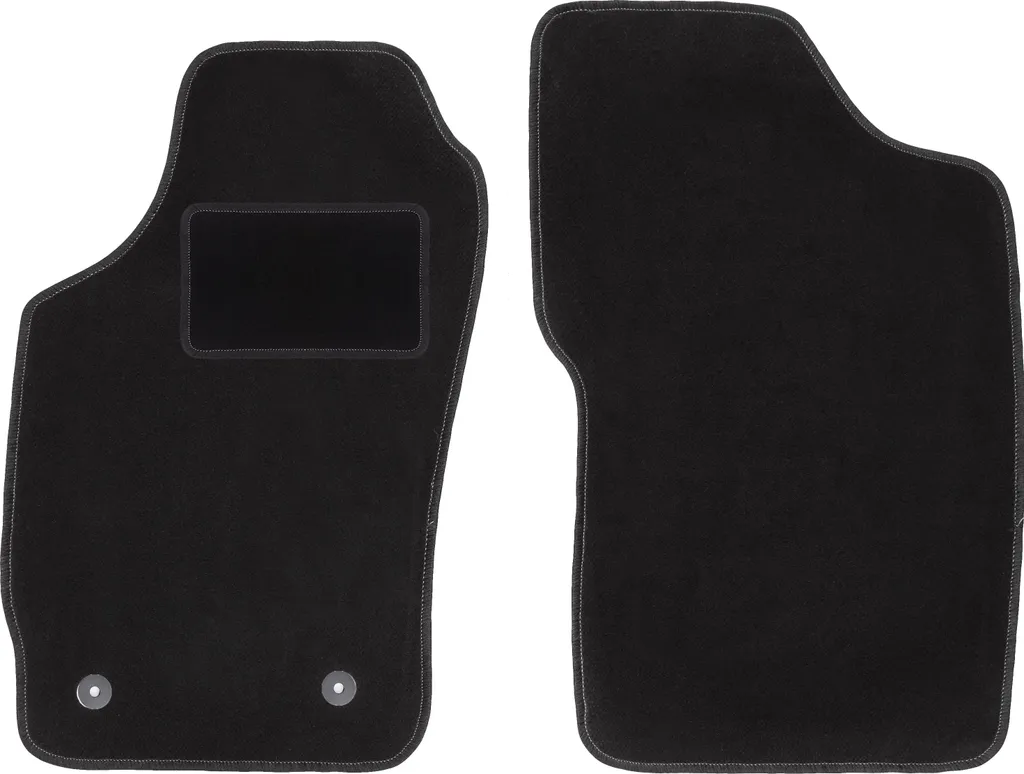 Tappetini Auto Velour per Peugeot 309 (1985-1993) Neri - Set 2 Pezzi