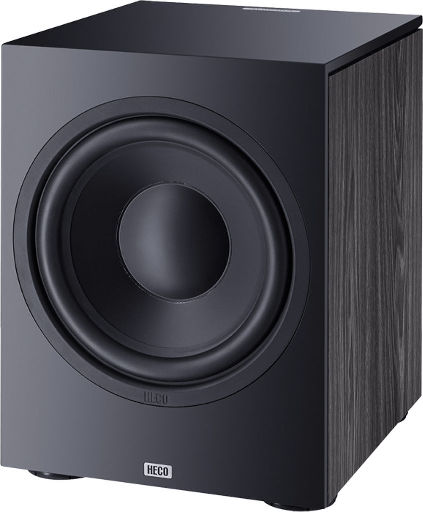 Heco Aurora Sub 30 A, schwarz, Aktiver Bassreflex Produktbild 
