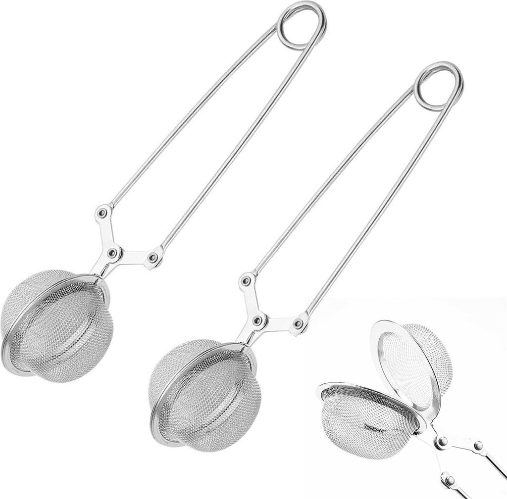 Mesh Snap Ball Teesieb - Einfach zu bedienen - 1 Stück