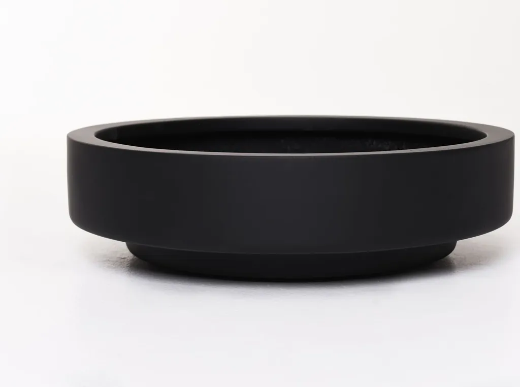 Centre de table moderne ESCADA LOW anthracite pour salon et réception - 8