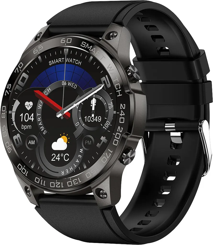 Montre Connectée DM50 1.43" AMOLED Écran Tactile IP68 avec Appels Bluetooth