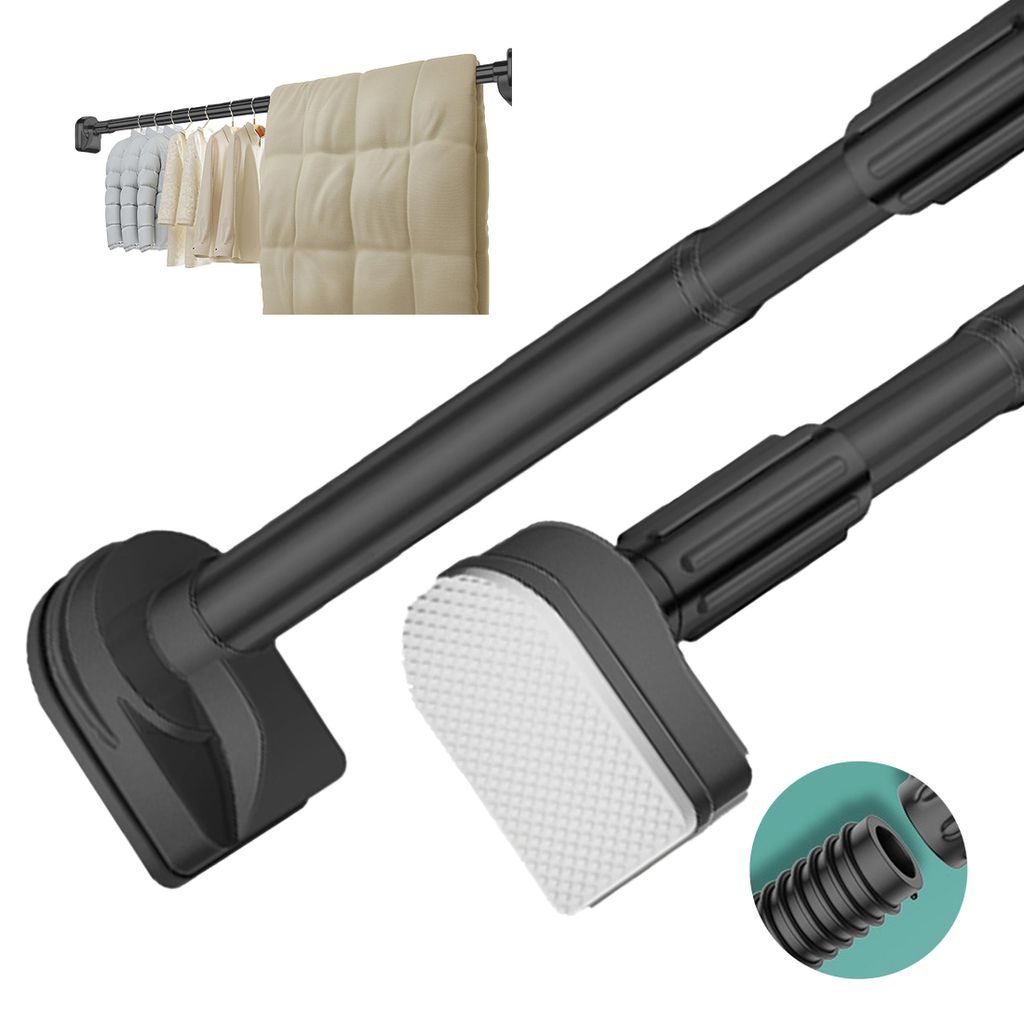 Kleiderstange, Garderobenständer, 90-160cm Teleskopstange, Ohne Bohren Gardinenstange, Duschvorhangstange, Garderobenstange, Schrankstange,Duschst...