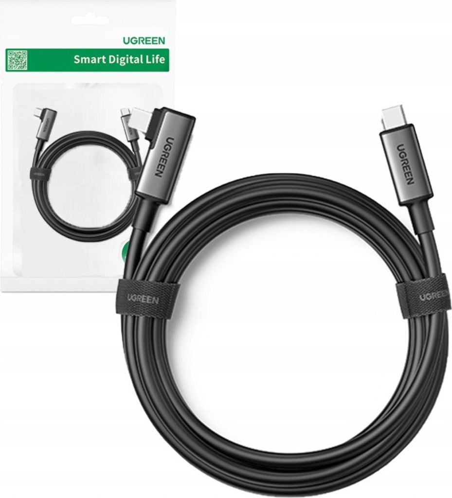 Ugreen Us551 Câble angulaire Usb-C - Usb-C Pd 60W 3A 5Gb/S Image du produit 