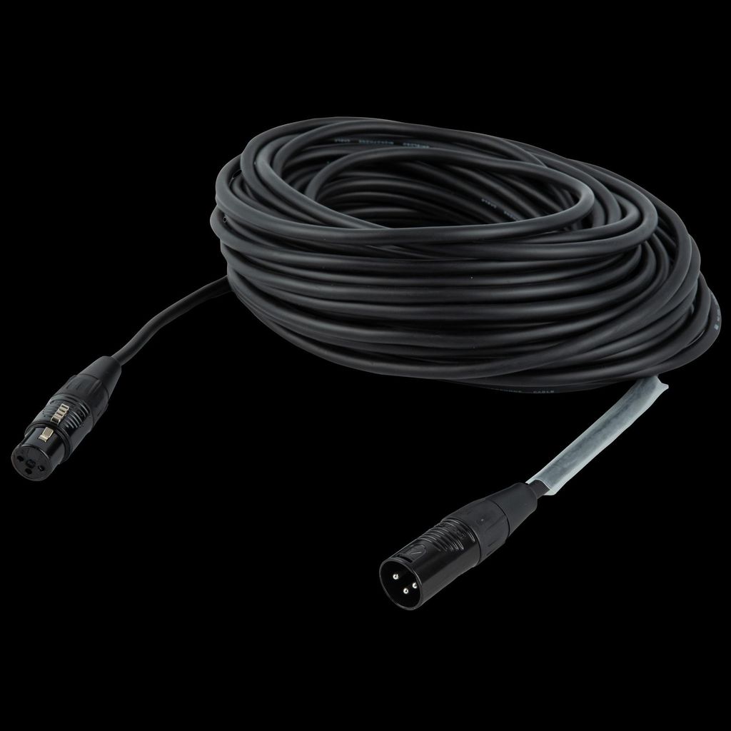 DAP FLR01 XLR M/F Mic/Line Cable Rean RC3 series 20 m - versilbert