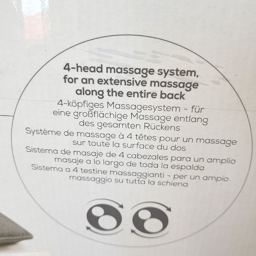 Beurer MG 330 grey Shiatsu-Massagesitzauflage Produktbild 12