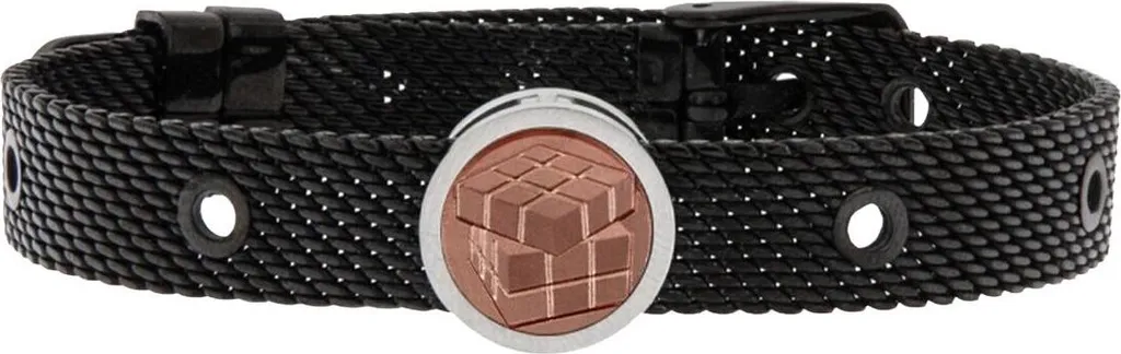 Bracciale unisex Patient Talent Jewels TJA-5-09-02-2-235 Nero
