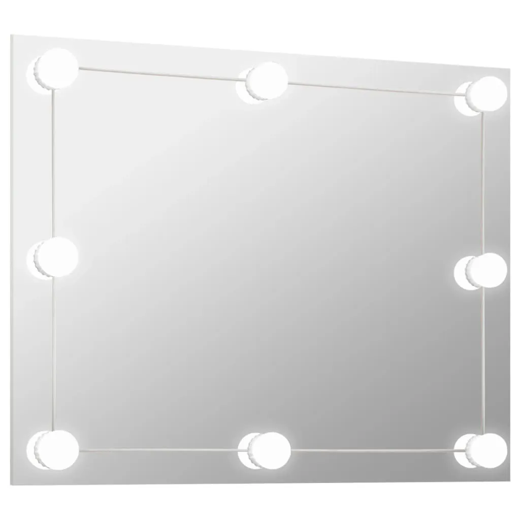 Specchio LED Bagno Rettangolare Senza Cornice - Design Minimal Moderno