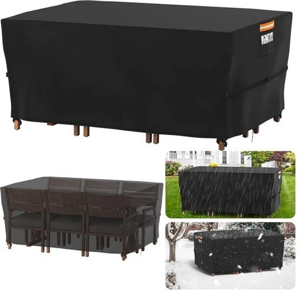 Housse mobilier jardin Oxford 420D imperméable et résistante aux UV
