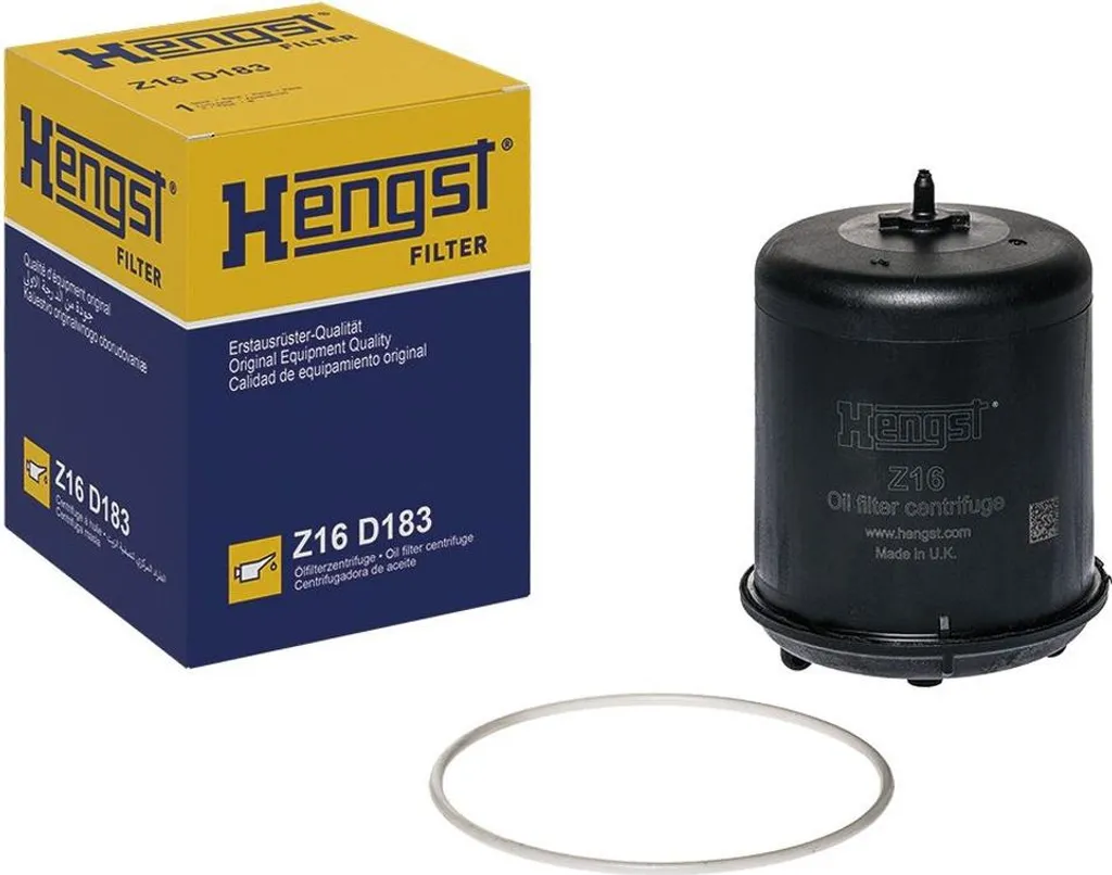 Filtre à huile robuste HENGST Z16 D183 à haute capacité de rétention - 2