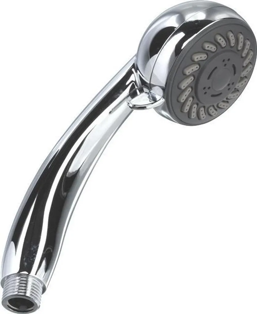 Douchette 3 jets TOSCA avec flexible et support chromé pour colonne de douche